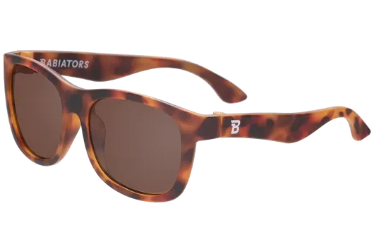 Totally Tortoise with Amber Lenses Navigator Kids Sunglasses