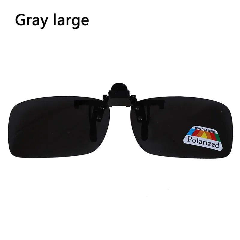 Unisex Clip-on Polarised Day Night Vision Driving Glasses