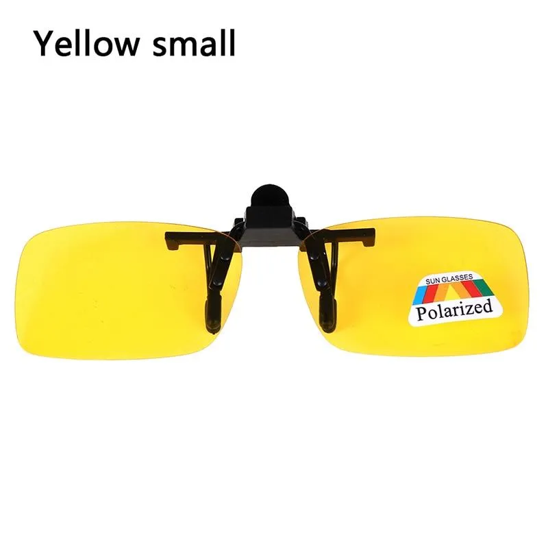 Unisex Clip-on Polarised Day Night Vision Driving Glasses