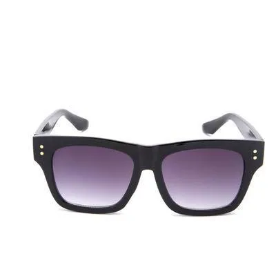 Unisex Retro Square Acetate Sunglasses Wild Cat