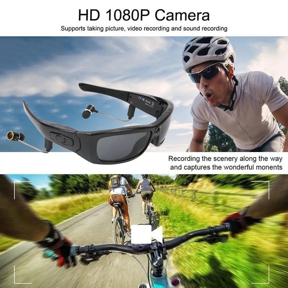 Video Spy Sunglasses HD 1080P