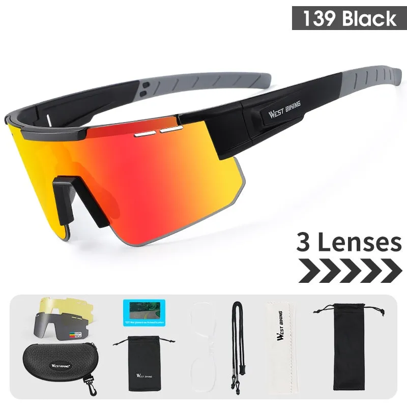 West Biking Unisex Semi Rim Tr 90 Polarized Sport Sunglasses YP0703141