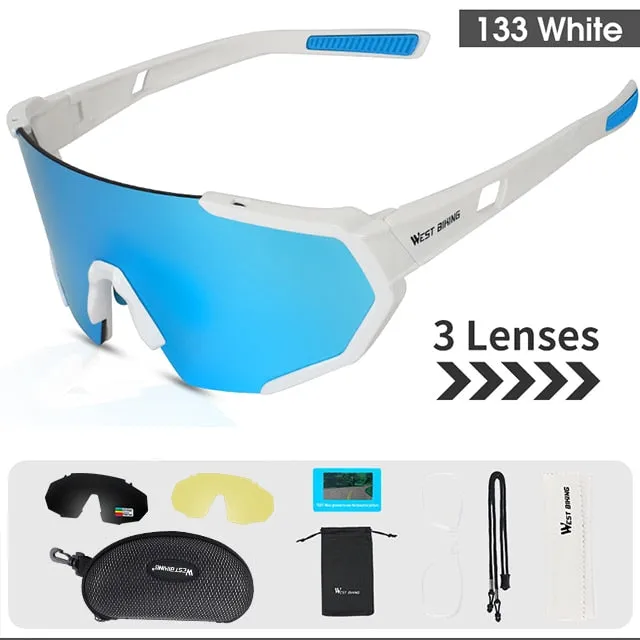 West Biking Unisex Semi Rim Tr 90 Polarized Sport Sunglasses YP0703141