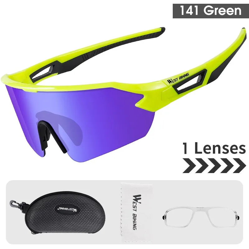 West Biking Unisex Semi Rim Tr 90 Polarized Sport Sunglasses YP0703141