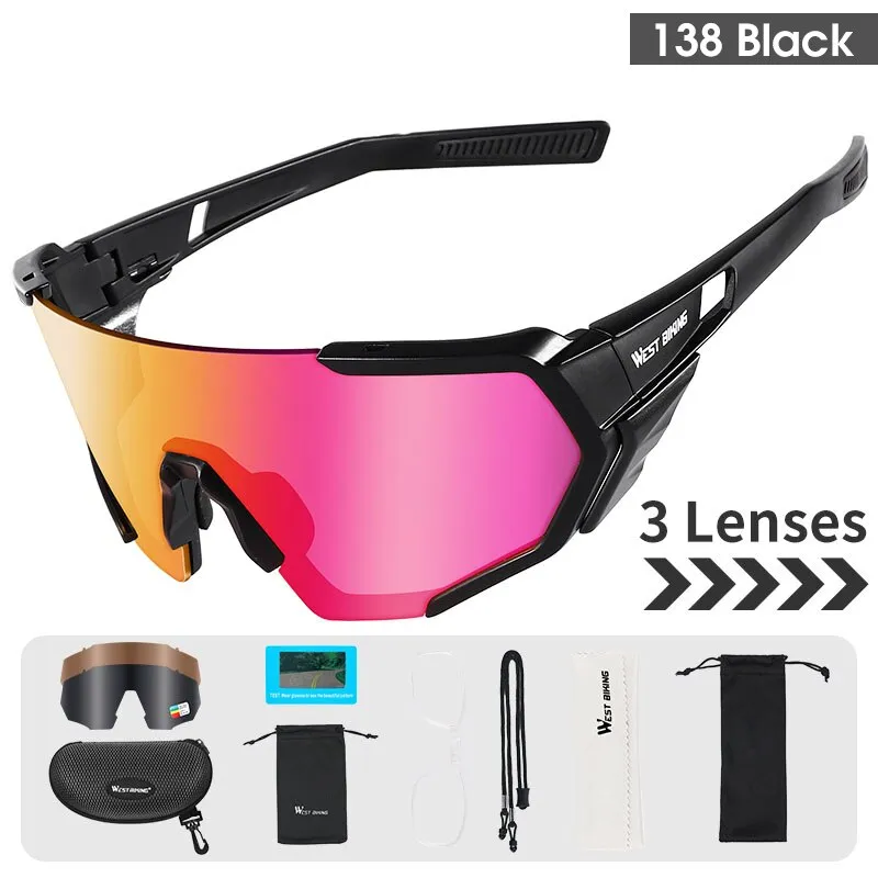 West Biking Unisex Semi Rim Tr 90 Polarized Sport Sunglasses YP0703141