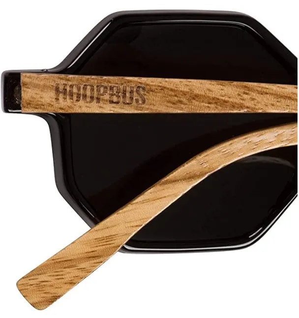 Wood Sunglasses Hoop Bus Collaboration with Woodies USA